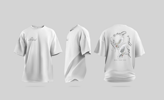 Duo Dove Oversized Tee